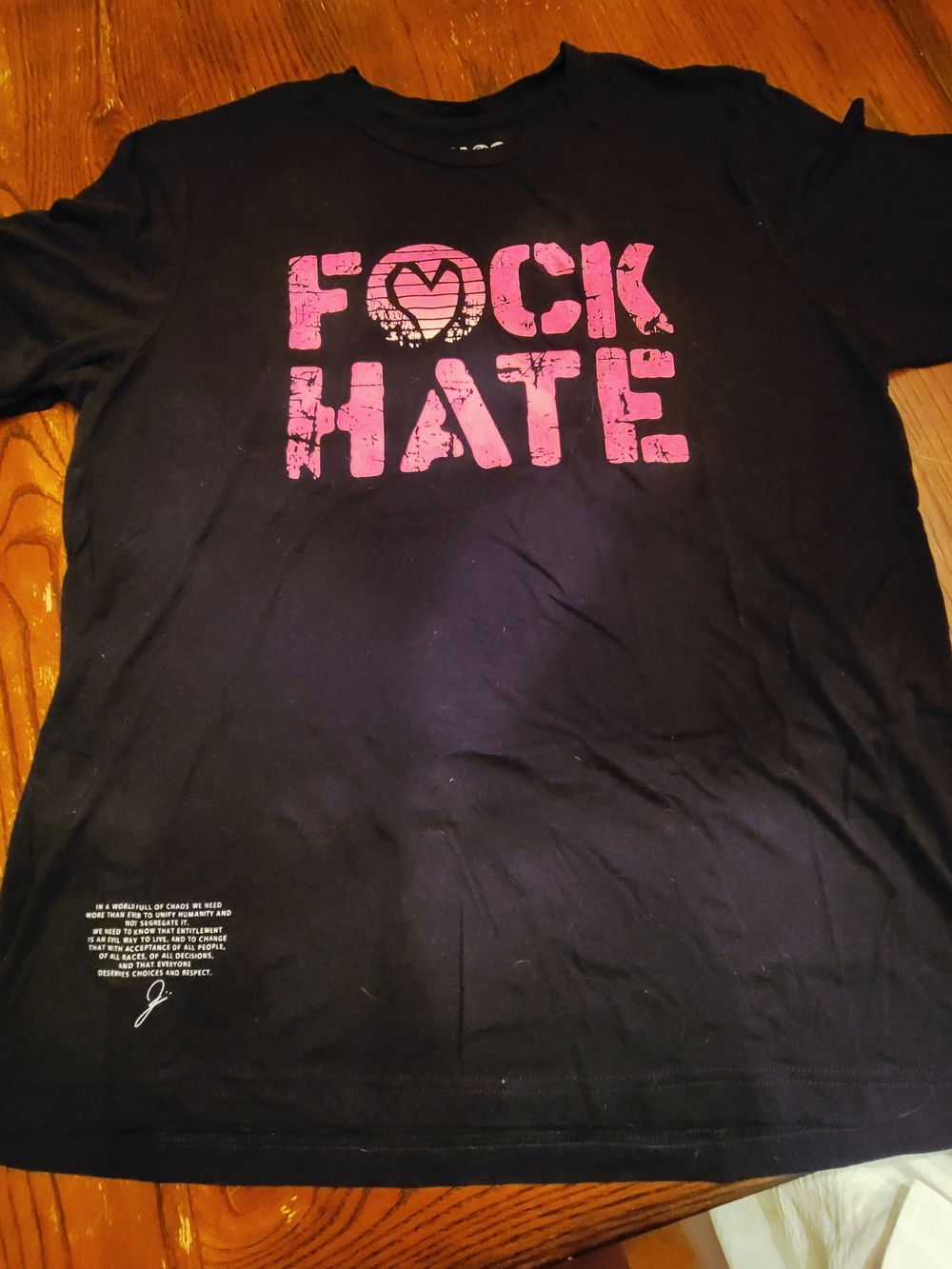 Chaos & Kindness F*ck Hate T-Shirt